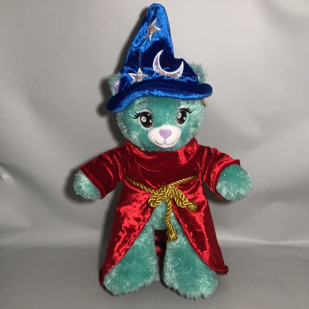 Disney Parks DUFFY Bear Plush Fantasia Sorcerer Robe and Hat
